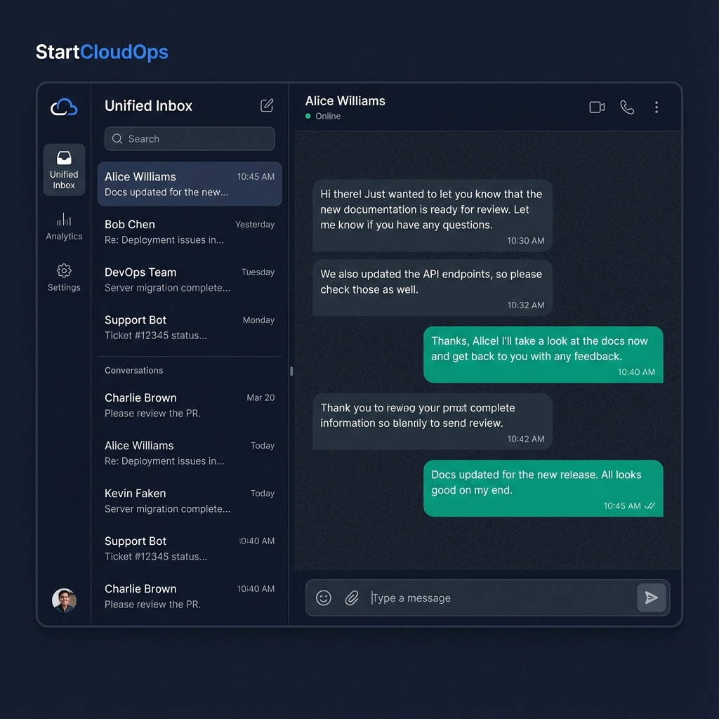 Live Chat Interface